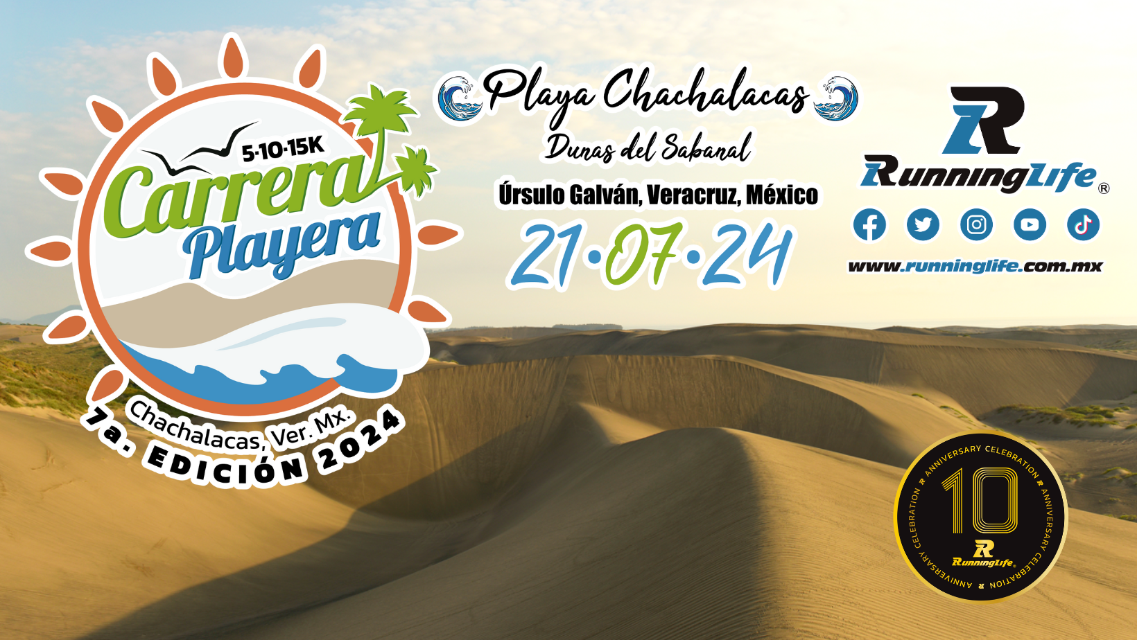 7ª EDICIÓN CARRERA PLAYERA CHACHALACAS 2024